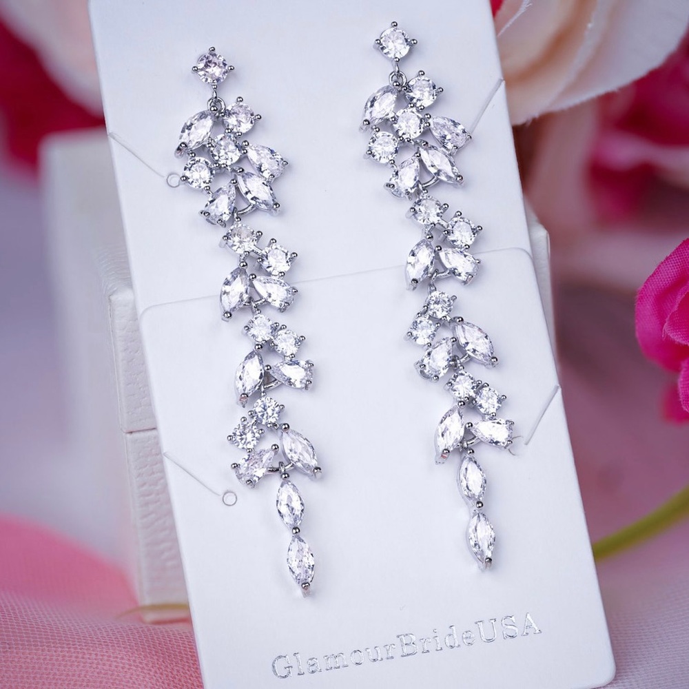 Glam Earrings NWOT